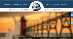 Desktop Screenshot of ajacwebdesign.com