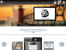 Tablet Screenshot of ajacwebdesign.com